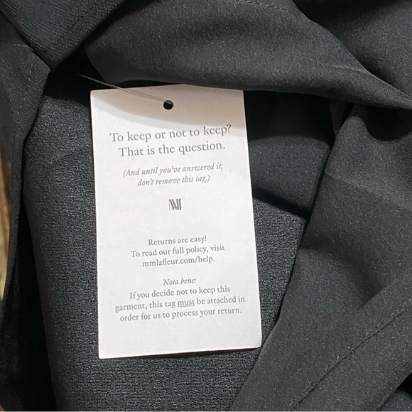 M.M.Lafleur Didion 3.0 black crepe top - Picture 12 of 12